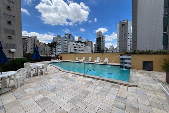 Apartamento para alugar com 1 quarto, 48m² em Funcionários, Belo Horizonte
