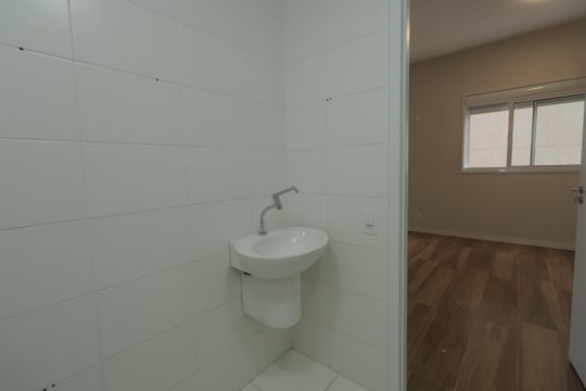 Banheiro de kitnet/studio à venda com 1 quarto, 35m² em Penha de França, São Paulo