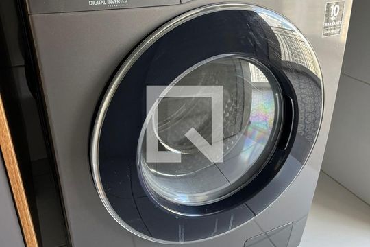 Área de serviço de apartamento à venda com 2 quartos, 67m² em Alphaville Industrial, Barueri