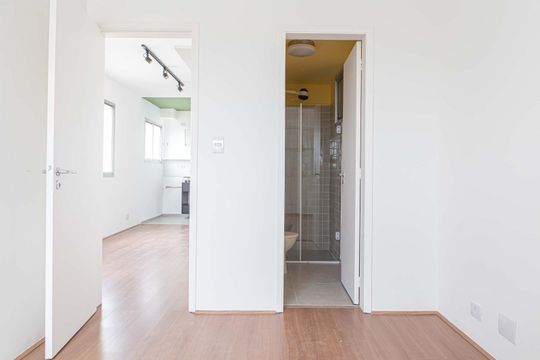 Quarto de apartamento à venda com 1 quarto, 32m² em Consolação, São Paulo