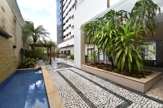 Área comum - Jardim de kitnet/studio para alugar com 1 quarto, 38m² em Bairro Alto, Curitiba