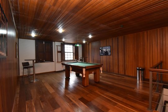 Área comum - Sala de Jogos de kitnet/studio para alugar com 1 quarto, 38m² em Bairro Alto, Curitiba