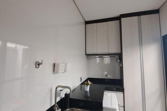 Área de serviço de casa de condomínio à venda com 3 quartos, 231m² em Swiss Park, Campinas