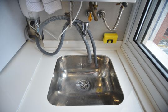 Área de Serviço de apartamento à venda com 2 quartos, 54m² em Vila Leopoldina, Santo André
