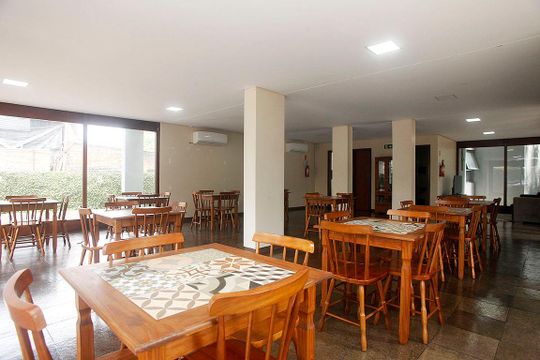 Área Comum - Salão de Festas de apartamento à venda com 1 quarto, 41m² em Partenon, Porto Alegre