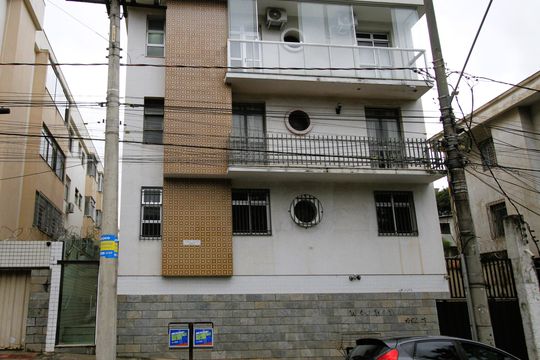 Fachada do Prédio de apartamento para alugar com 3 quartos, 90m² em Lourdes, Belo Horizonte