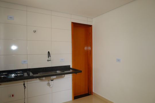 Cozinha de apartamento à venda com 2 quartos, 36m² em Cidade Antônio Estêvão de Carvalho, São Paulo
