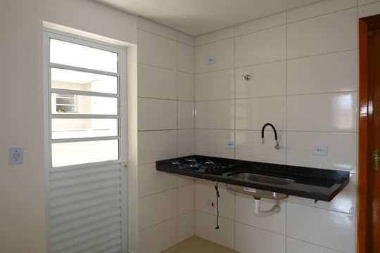 Cozinha de apartamento à venda com 2 quartos, 36m² em Cidade Antônio Estêvão de Carvalho, São Paulo