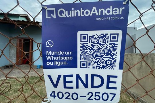 Placa Cod.UYPO-84 de casa para alugar com 2 quartos, 101m² em São Miguel, São Leopoldo