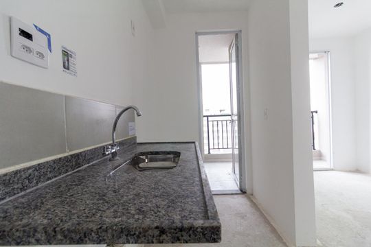 Cozinha de apartamento para alugar com 2 quartos, 43m² em Tatuapé, São Paulo