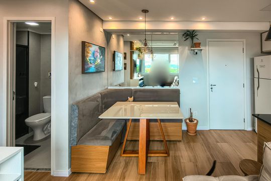 Sala de apartamento à venda com 2 quartos, 42m² em Socorro, São Paulo