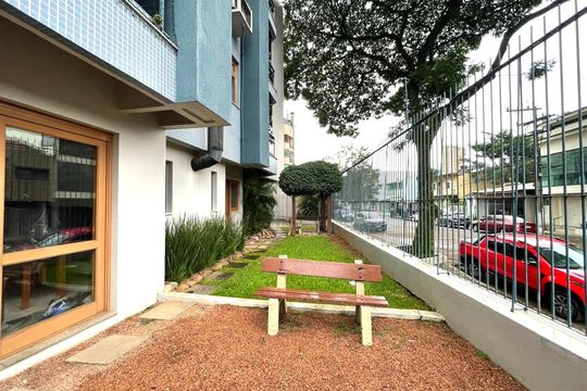 Área comum de apartamento à venda com 1 quarto, 60m² em Vila Rosa, Novo Hamburgo