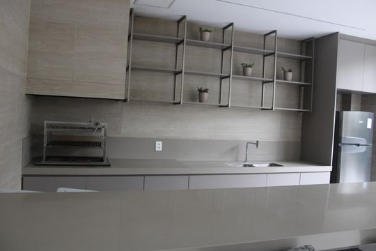 Área comum - Churrasqueira de apartamento à venda com 2 quartos, 75m² em Sacomã, São Paulo