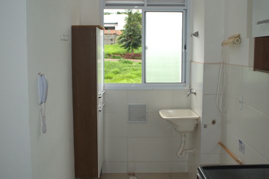 Área de Serviço de apartamento para alugar com 2 quartos, 43m² em Distrito de Bonfim Paulista, Ribeirão Preto