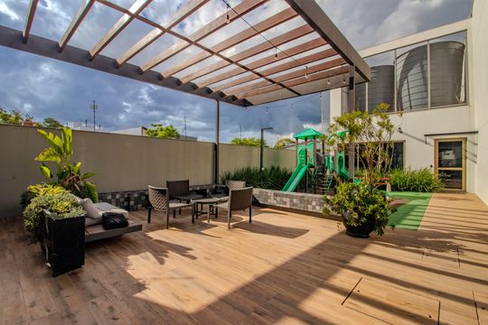 Área comum - Playground de casa de condomínio à venda com 3 quartos, 210m² em Jardim Itu, Porto Alegre