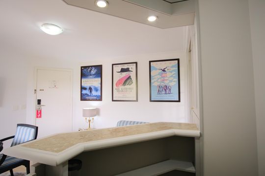 Cozinha de apartamento para alugar com 1 quarto, 40m² em Higienópolis, São Paulo