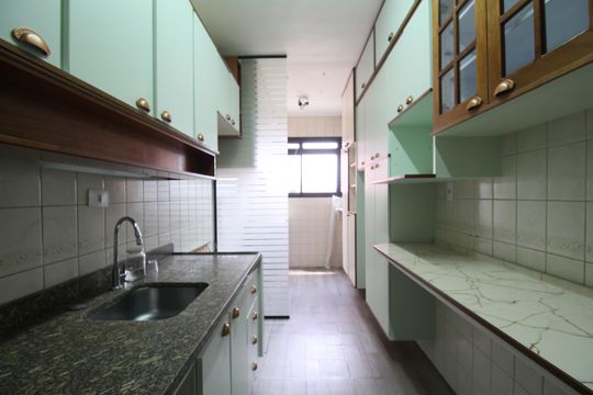 Cozinha - Armários de apartamento à venda com 2 quartos, 62m² em Jardim Colombo, São Paulo