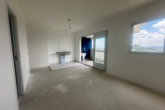 Sala de apartamento à venda com 1 quarto, 55m² em Jardim Esperanca, Barueri