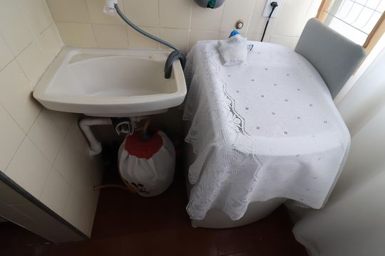 Cozinha de apartamento para alugar com 1 quarto, 38m² em Centro, Ribeirão Preto