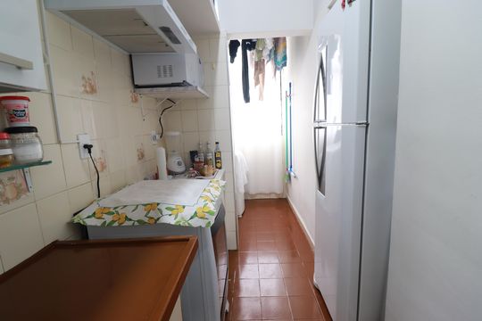 Cozinha de apartamento para alugar com 1 quarto, 38m² em Centro, Ribeirão Preto