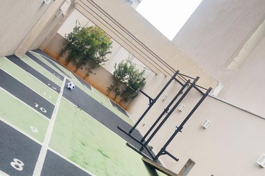 Área externa de apartamento para alugar com 3 quartos, 73m² em Marechal Hermes, Rio de Janeiro