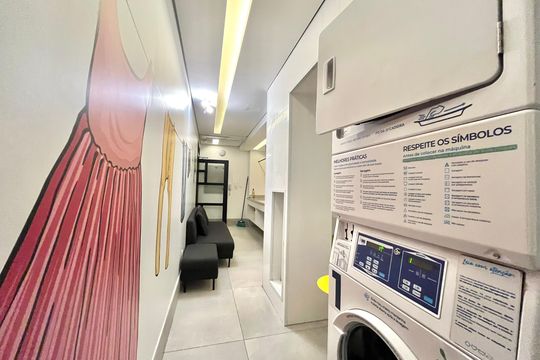Área comum de kitnet/studio para alugar com 1 quarto, 26m² em Vila Clementino, São Paulo