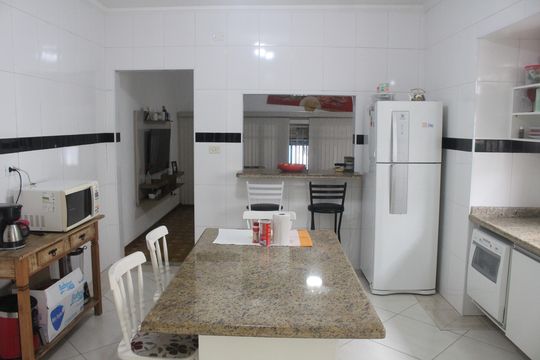 Cozinha de casa à venda com 3 quartos, 200m² em Oswaldo Cruz, São Caetano do Sul