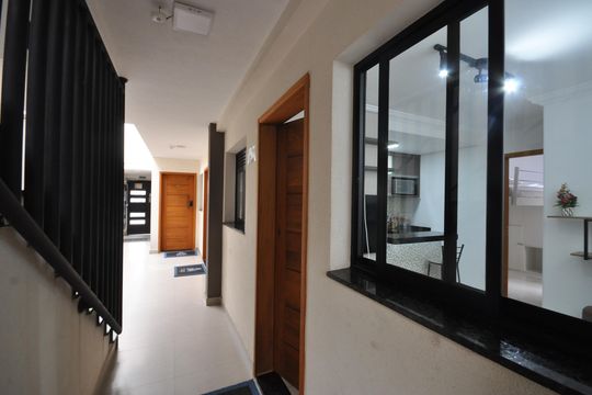 Hall de entrada de kitnet/studio à venda com 1 quarto, 30m² em Vila Gustavo, São Paulo
