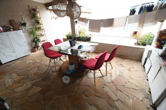 Área de Serviço de casa à venda com 3 quartos, 65m² em Jardim Santana, Campinas