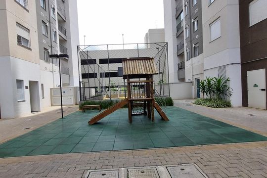 Área comum - Playground de apartamento para alugar com 2 quartos, 43m² em Jardim Monte Alegre, Taboão da Serra