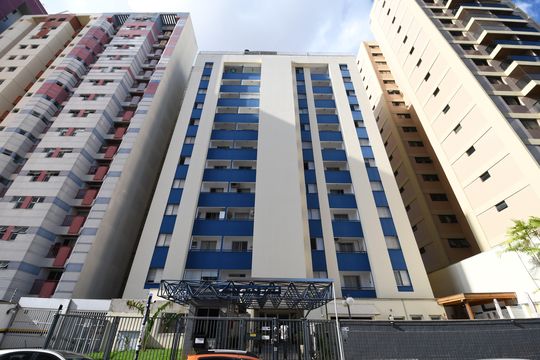 Fachada do Prédio de apartamento à venda com 1 quarto, 47m² em Botafogo, Campinas