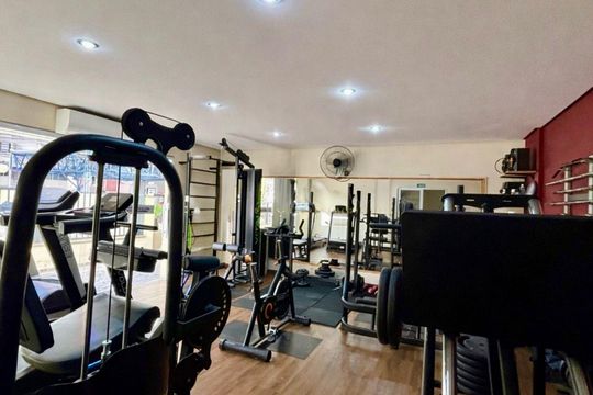 Área comum - Academia de apartamento à venda com 1 quarto, 47m² em Botafogo, Campinas
