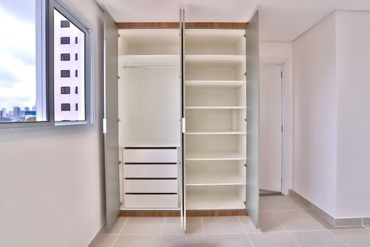 Studio de kitnet/studio para alugar com 1 quarto, 26m² em Belenzinho, São Paulo