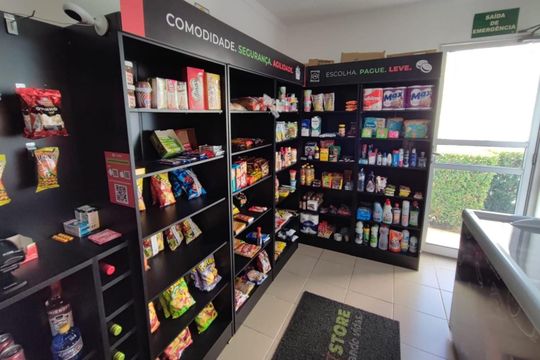 Área comum - Mercado de apartamento para alugar com 2 quartos, 45m² em Vila Carminha, Campinas