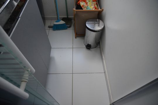 Área de Serviço de apartamento à venda com 2 quartos, 68m² em Vila Apiai, Santo André