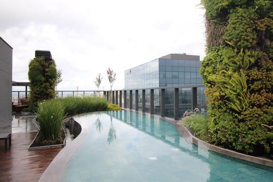 Área comum - Piscina de kitnet/studio para alugar com 0 quarto, 26m² em Três Figueiras, Porto Alegre