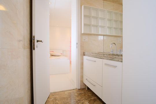 Banheiro da Suíte 2 de apartamento à venda com 3 quartos, 100m² em Tatuapé, São Paulo