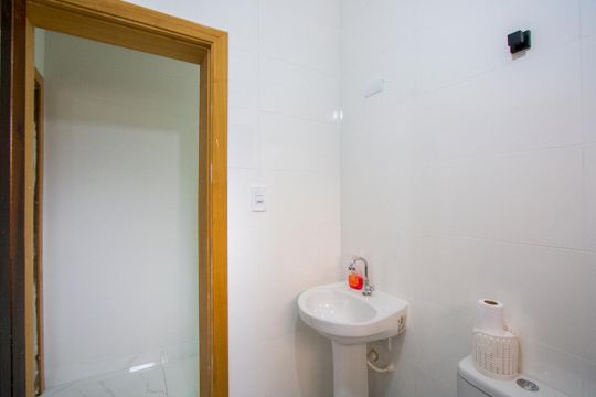 Banheiro de casa à venda com 2 quartos, 125m² em Vila Alto de Santo Andre, Santo André