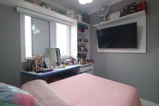 Quarto 2 de apartamento à venda com 2 quartos, 74m² em Campestre, Santo André