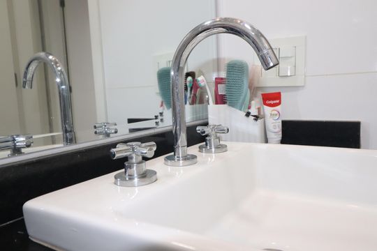 Banheiro 2 de apartamento à venda com 2 quartos, 74m² em Campestre, Santo André