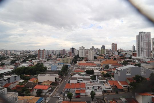 Vista Quarto 1 suíte de apartamento à venda com 2 quartos, 74m² em Campestre, Santo André