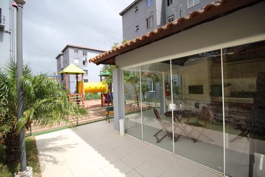 Área comum - Churrasqueira de apartamento à venda com 2 quartos, 44m² em Morro Santana, Porto Alegre