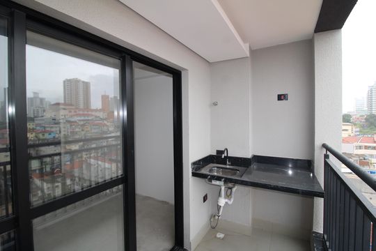 Varanda de apartamento à venda com 1 quarto, 39m² em Jardim São Paulo, São Paulo
