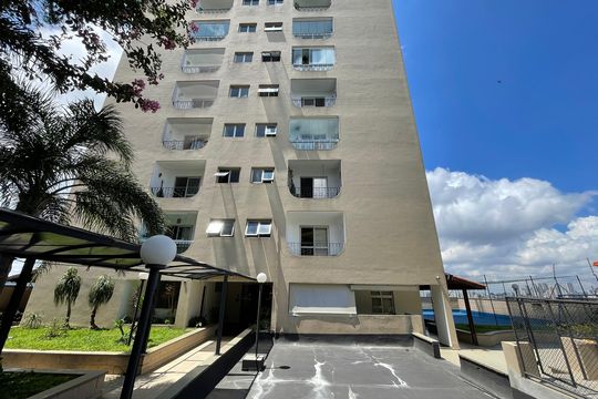 Fachada do bloco de apartamento à venda com 2 quartos, 56m² em Jaguaré, São Paulo