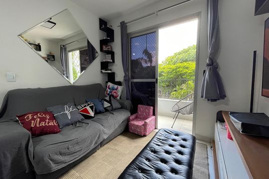 Sala de apartamento à venda com 2 quartos, 56m² em Jaguaré, São Paulo