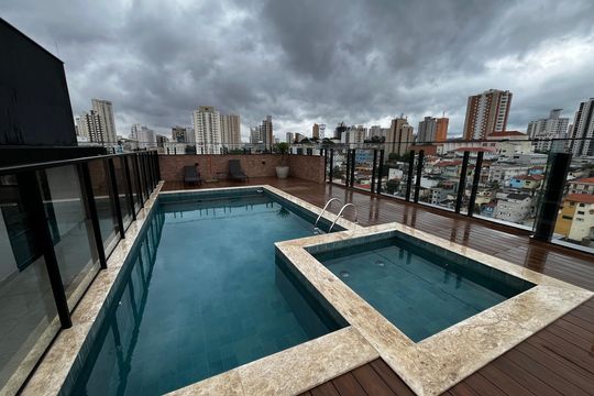Área comum - Piscina de kitnet/studio à venda com 1 quarto, 39m² em Jardim São Paulo, São Paulo