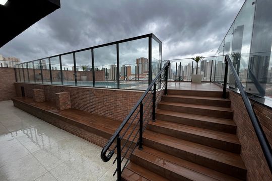Área comum - Piscina de kitnet/studio à venda com 1 quarto, 39m² em Jardim São Paulo, São Paulo
