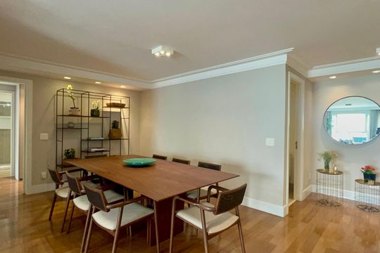 Sala de Jantar de apartamento à venda com 3 quartos, 127m² em Cerqueira César, São Paulo