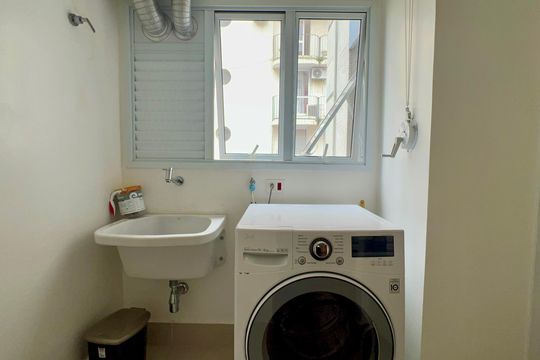 Área de Serviço de apartamento à venda com 3 quartos, 127m² em Cerqueira César, São Paulo