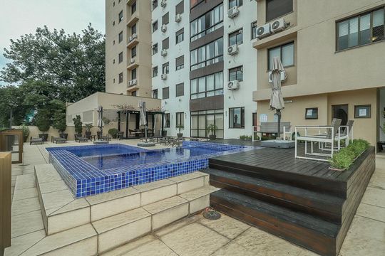 Área comum - Piscina de apartamento para alugar com 2 quartos, 90m² em Cristo Redentor, Porto Alegre